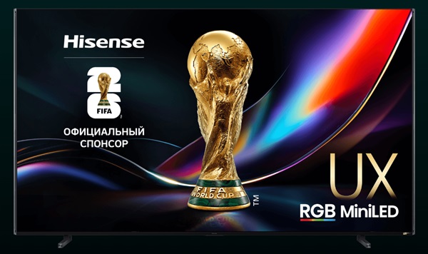 116" Телевизор Hisense RGB-Mini LED 116UXQ (2025)