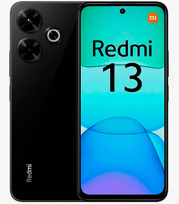 Смартфон Xiaomi Redmi 13 NFC 6/128GB, черный (RU)