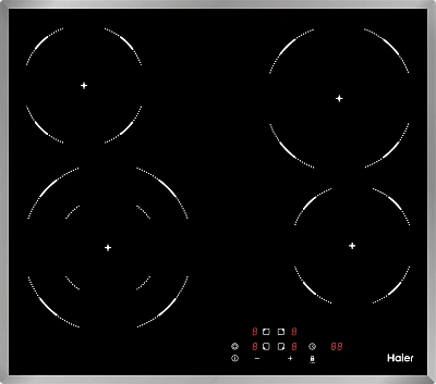 Стеклокерамическая варочная поверхность Haier HHY-C64DFB