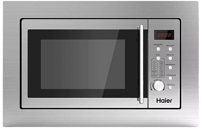 Встраиваемая микроволновая печь с грилем Haier HMX-BDG259X