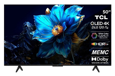 Телевизор TCL 50P7K (2025) 55" 4K UHD QLED Smart TV