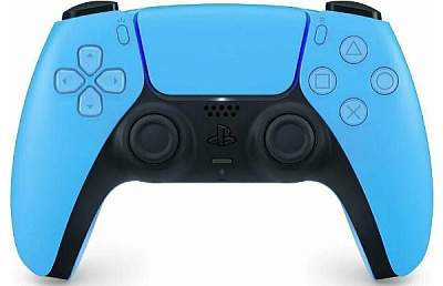 Геймпад беспроводной PlayStation DualSense для PlayStation 5, Starlight Blue (Голубой)