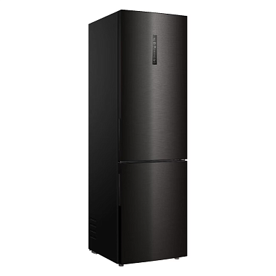 Двухкамерный холодильник Haier C4F740CBXGU1 черная нержавеющая сталь