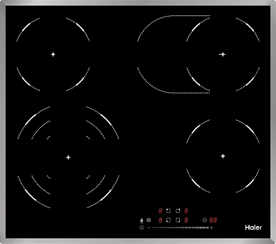Стеклокерамическая варочная поверхность Haier HHY-C64TOFB